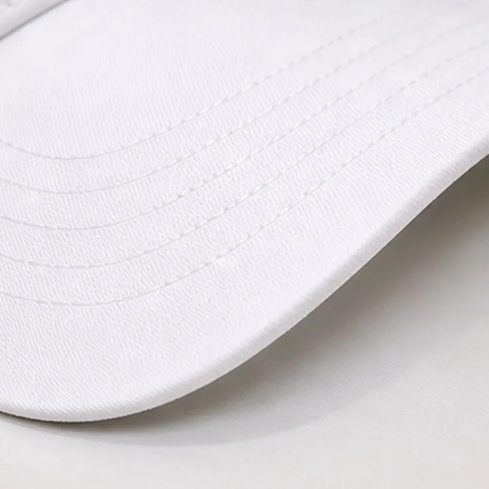 ALO Yoga White Clean Open Top Visor Hat OS